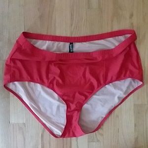 Torrid size 3 Solid Red Bathing Suit Bottom